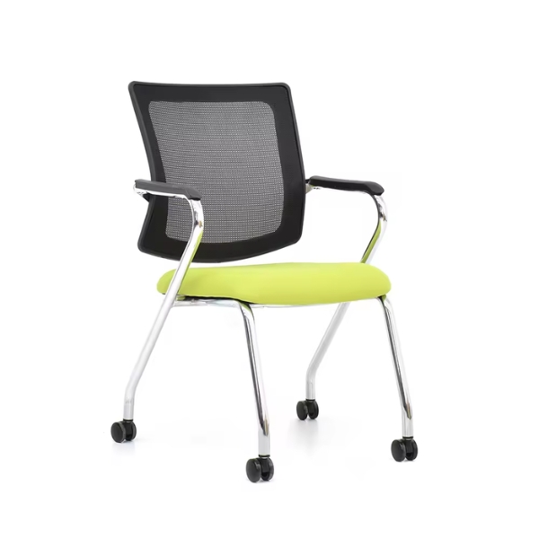 Ghế training chân bánh xe lưng lưới khung sắt mạ crom: SG - G2800 - $hienthicat